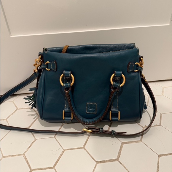 Dooney & Bourke Handbags - Dooney and Bourke Florentine Satchel Denim